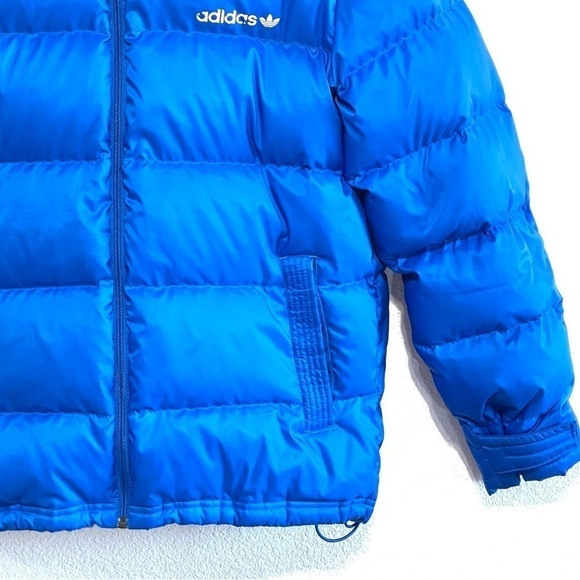 Adidas Original Classic Men Blue Puffer Ski Winter Jacket Size M - Picture 3 of 16